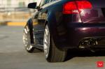 Audi RS4 Avant on Vossen Wheels 2015 года